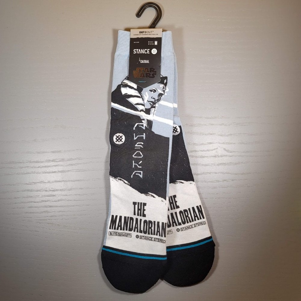 Stance Star Wars The Mandalorian Ahsoka West Casual Crew Socks Unisex Medium